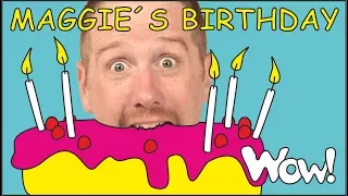 Maggie's Birthday Story for Kids NEW from Steve and Maggie | Stories for Kids by Wow English TV