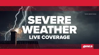 Live Severe Weather coverage - Tornado Warnings in south Louisiana