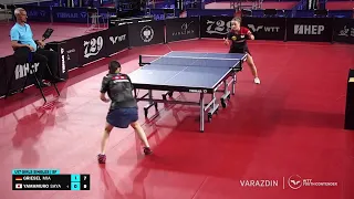 Mia Griesel (GER) vs Saya Yamamuro (JPN) | U17 SF | 2023 WTT Youth Contender Varazdin