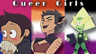 Queer Girls | Multifandom edit (Pride month special)