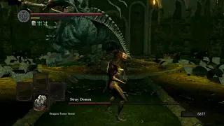 Dark Souls Remastered Stray Demon fist only