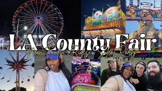 DAILY VLOG | LA COUNTY FAIR 2024 - FOOD, RIDES & SILENT PARTY