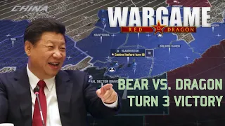Bear vs. Dragon Turn 3 Victory (Wargame: Red Dragon)