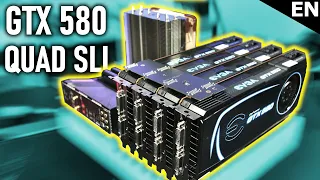 Quad SLI in 2020. How do modern Games handle 4-Way SLI from 2010?