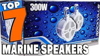 Top 5 Best Marine Speakers Review In 2024