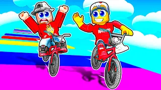 ROBLOX OBBY, ALE NA JÍZDNÍM KOLE!! 🚴 - Obby But You're on a Bike