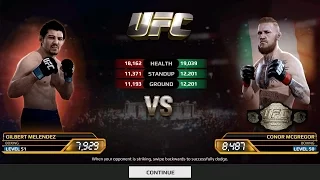 Gilbert Melendez vs Conor McGregor (Champion Edition) EA SPORTS UFC MOBILE