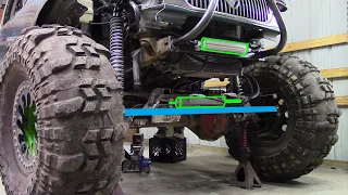 Truggy Build - hydraulic steering