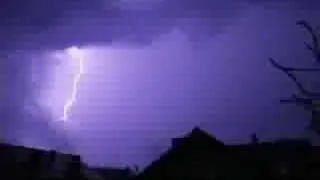 Heavy Storm over Bydgoszcz