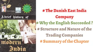 (V7) (The Danes, How English Defeated other Europeans in India, Summary) Spectrum Modern History