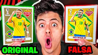 CUIDADO!!! GASTEI DINHEIRO EM FIGURINHAS FALSAS DO NEYMAR!