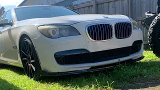 BMW 750LI M Sport 22" wheels Stance