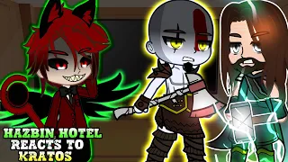 hazbin hotel reacts to y/n as kratos(2/?)