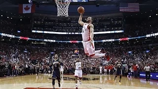 Norman Powell Soars for the Slam Against Indiana!