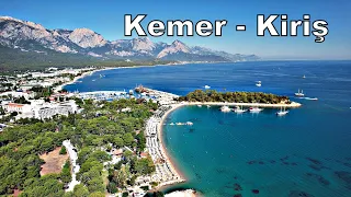 Kemer -  Kiriş , Antalya_ Кемер Анталия Турция. Drone 4K