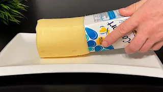 1.5 KG CHEDDER CHEESE MADE FROM 1 LITER OF MILK ❗️ Only a few people know this recipe