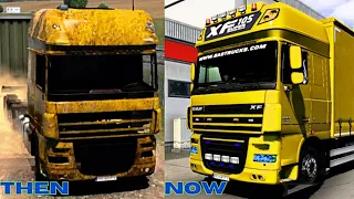 DAF XF 105 Rebuilding | Euro Truck Simulator 2 | ETS2 Rigid chassis truck rebuilding