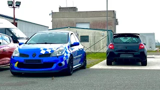 Clio 3 rs swap vs autre Clio 3 meglio vs Megane 3 rs track Lurcy-Lévis 14/05/2023 4/5