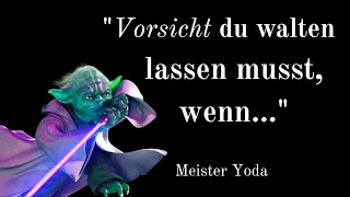 Yodas Weisheiten für deine Persönlichkeitsentwicklung | Star Wars | Zitate zum Nachdenken