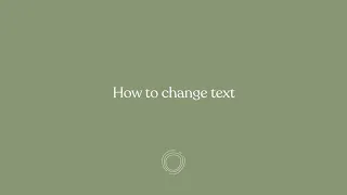 How To Change Text - The CoCo - Guidelines -  Adobe XD