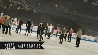 Skate Canada International 2018 gala practice