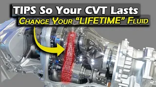 How to Protect a CVT Transmission: 5 Practical Tips So Your CVT Lasts | Part 2 |