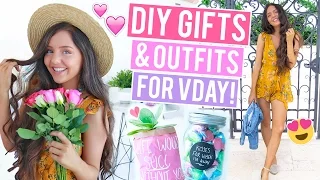 Valentine's Day DIY Gifts, Treats + Outfits 2017! Gifts + Snacks You'll ACTUALLY Want!