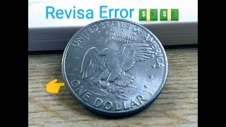 ☝️urgente!!! revisa tus monedas de un dollar eisenhower 1971d 💵💵 error doble 👆🕵️‍♂️