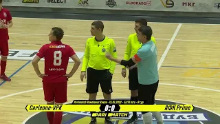 Огляд матчу | Carleone-VPK Group 10 : 1 АФК Primе | 15.01.2022 | Parimatch ELITE Ліга Futsal