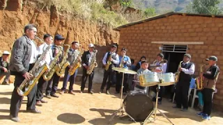 Orquesta evangelica clinica Celestial en la Iglesia de Huancan