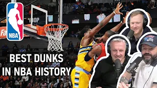 Best Dunks In NBA History REACTION!! | OFFICE BLOKES REACT!!