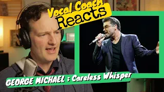 Vocal Coach REACTS - GEORGE MICHAEL "Careless Whisper" (LIVE)