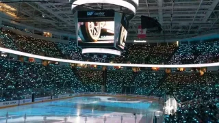 Sharks - intro round 1 game 6 vs Oilers