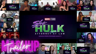 She-Hulk: Attorney at Law - Trailer Reaction Mashup 🦸‍♀️💚 - Disney+ - Marvel