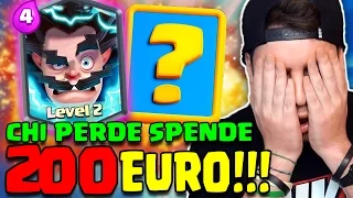 CHI PERDE SPENDE 200€!!! - BLIND DECK CHALLENGE CLASH ROYALE ITA w Giampytek