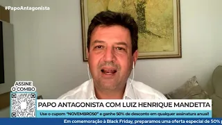 Mandetta diz que ainda está no jogo: "Distribuo até santinhos"