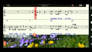 Something by The Beatles C Instruments Sheet Music Play Along Backing Tracks