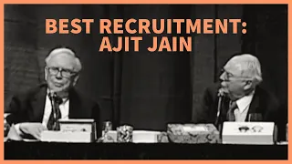 Our Best Investment―fee paid to find & recruit Ajit Jain