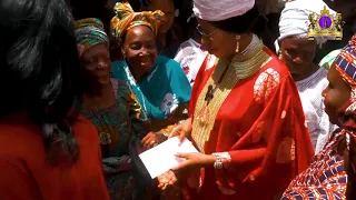 HIM OONI ADEYEYE ENITAN OGUNWUSI'S HEARTFELT GESTURE TO MARKET WOMEN | QUEEN RONKE | ILE-IFE