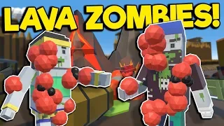 Lava Zombie Apocalypse & Bandit Camp! - Tiny Town VR Gameplay - HTC Vive VR Game