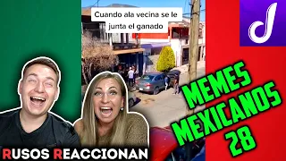 🇲🇽RUSOS REACCIONAN a MEMES MEXICANOS 28 del DED | Reacción a PURO HUMOR MEXICANO 2022 | HUMOR VIRAL