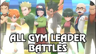 Pokémon Let's Go Eevee : All Gym Leader Battles (1080p60)