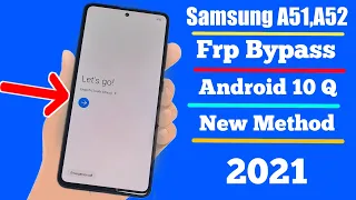 Samsung Galaxy A51 Frp Bypass/Google Account Unlock Android 10 Q | Samsung A51 Frp Unlock | 2021