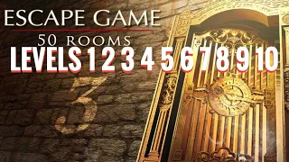 Escape game: 50 rooms 3 Level (1 - 10) Walkthrough