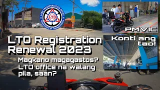 LTO REGISTRATION RENEWAL 2023 - magkano ang gastos? Kasya ba ang 1.5K? Step by step tutorial