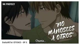 DAKARETAI OTOKO FANDUB LATINO - "NO MANOSEES A OTROS" - CAP 3