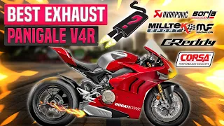 Ducati Panigale V4R Exhaust Sound 🔥 Review,Upgrade,Compilation,Mods,SCProject,Termignoni,Akrapovic+