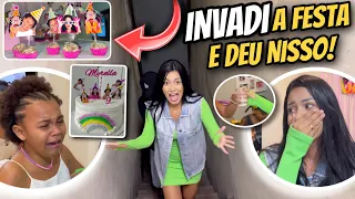 INVADI O ANIVERSÁRIO DELA SEM NINGUÉM SABER!!! *ELA PRECISOU DE AJUDA* 😱