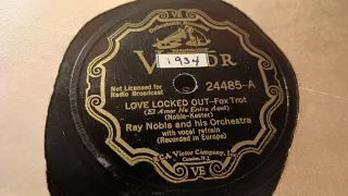 "Love Locked Out" FoxTrot by Ray Noble and His Orchestra with Al Bowlly on Vocals! 1933