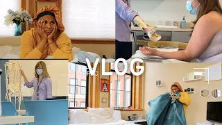 DAY IN THE LIFE OF AN OCCUPATIONAL THERAPY STUDENT | Making Splint | #Vlog | #OTstudent #gradschool